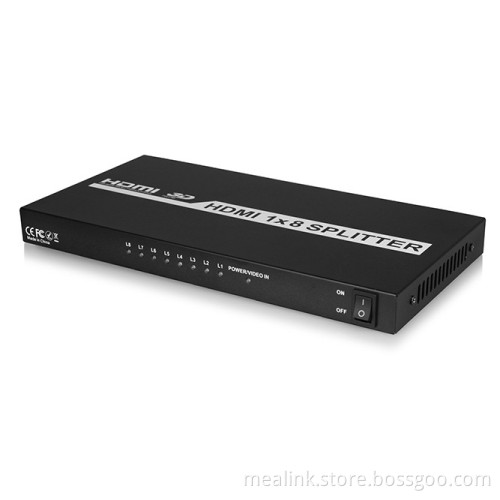 1X8 HDMI Splitter (3D, 1080P)